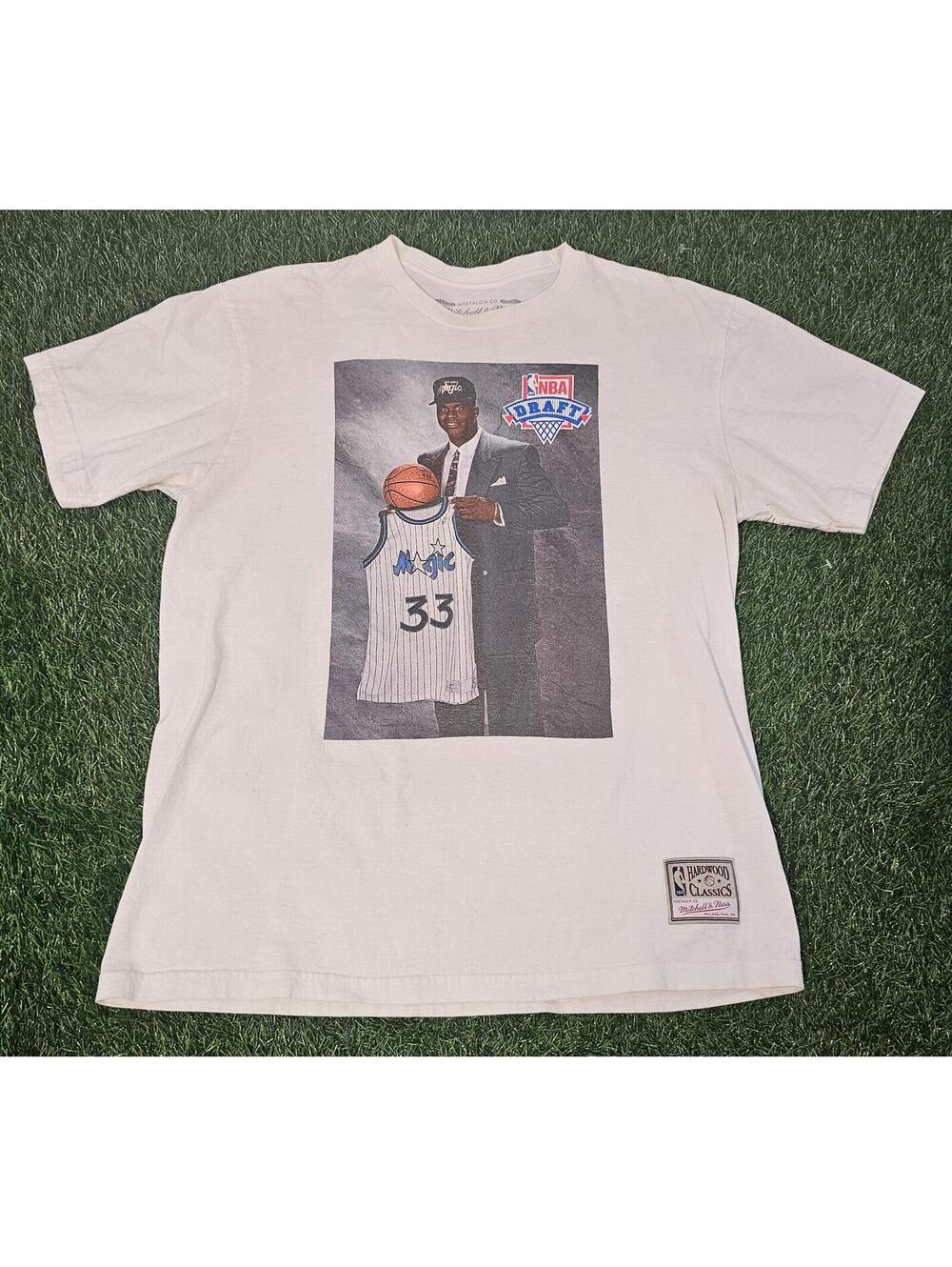 Mitchell & Ness NBA Draft Orlando Magic Shaquille O'Neal Shaq #33 size Large